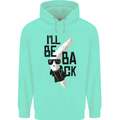 Boomerang Funny Mens 80% Cotton Hoodie Peppermint