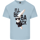 Boomerang Funny Mens Cotton T-Shirt Tee Top Light Blue