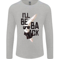 Boomerang Funny Mens Long Sleeve T-Shirt Sports Grey