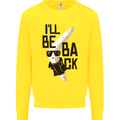 Boomerang Funny Mens Sweatshirt Jumper Yellow