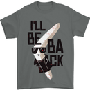 Boomerang Funny Mens T-Shirt 100% Cotton Charcoal