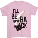 Boomerang Funny Mens T-Shirt 100% Cotton Light Pink