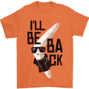 Boomerang Funny Mens T-Shirt 100% Cotton Orange