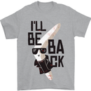 Boomerang Funny Mens T-Shirt 100% Cotton Sports Grey