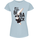 Boomerang Funny Womens Petite Cut T-Shirt Light Blue