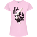 Boomerang Funny Womens Petite Cut T-Shirt Light Pink