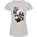 Boomerang Funny Womens Petite Cut T-Shirt Sports Grey