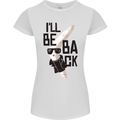Boomerang Funny Womens Petite Cut T-Shirt White