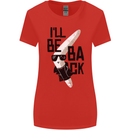 Boomerang Funny Womens Wider Cut T-Shirt Red