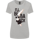 Boomerang Funny Womens Wider Cut T-Shirt Sports Grey