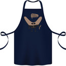 Boomerang Ill Be Back Funny Movie Parody Cotton Apron 100% Organic Navy Blue