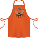 Boomerang Ill Be Back Funny Movie Parody Cotton Apron 100% Organic Orange