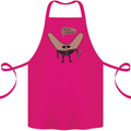 Boomerang Ill Be Back Funny Movie Parody Cotton Apron 100% Organic Pink