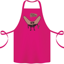Boomerang Ill Be Back Funny Movie Parody Cotton Apron 100% Organic Pink