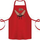 Boomerang Ill Be Back Funny Movie Parody Cotton Apron 100% Organic Red