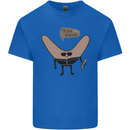 Boomerang Ill Be Back Funny Movie Parody Kids T-Shirt Childrens Royal Blue