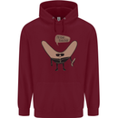 Boomerang Ill Be Back Funny Movie Parody Mens 80% Cotton Hoodie Maroon