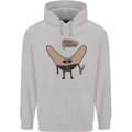 Boomerang Ill Be Back Funny Movie Parody Mens 80% Cotton Hoodie Sports Grey