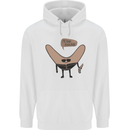 Boomerang Ill Be Back Funny Movie Parody Mens 80% Cotton Hoodie White