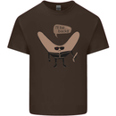 Boomerang Ill Be Back Funny Movie Parody Mens Cotton T-Shirt Tee Top Dark Chocolate