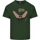 Boomerang Ill Be Back Funny Movie Parody Mens Cotton T-Shirt Tee Top Forest Green