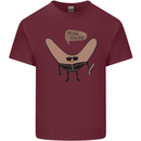 Boomerang Ill Be Back Funny Movie Parody Mens Cotton T-Shirt Tee Top Maroon