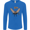 Boomerang Ill Be Back Funny Movie Parody Mens Long Sleeve T-Shirt Royal Blue