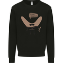 Boomerang Ill Be Back Funny Movie Parody Mens Sweatshirt Jumper Black