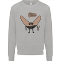 Boomerang Ill Be Back Funny Movie Parody Mens Sweatshirt Jumper Sports Grey