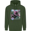 Born Aries Birthday Star Sign Childrens Kids Hoodie Forest Green