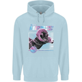 Born Aries Birthday Star Sign Childrens Kids Hoodie Light Blue