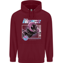 Born Aries Birthday Star Sign Childrens Kids Hoodie Maroon