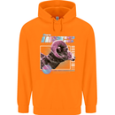 Born Aries Birthday Star Sign Childrens Kids Hoodie Orange