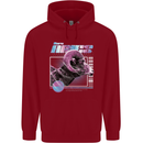 Born Aries Birthday Star Sign Childrens Kids Hoodie Red