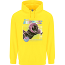 Born Aries Birthday Star Sign Childrens Kids Hoodie Yellow