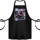 Born Aries Birthday Star Sign Cotton Apron 100% Organic Black