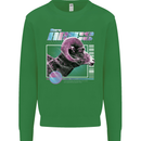 Born Aries Birthday Star Sign Kids Sweatshirt Jumper Irish Green