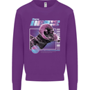 Born Aries Birthday Star Sign Kids Sweatshirt Jumper Purple
