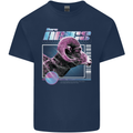 Born Aries Birthday Star Sign Kids T-Shirt Childrens Navy Blue