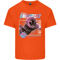 Born Aries Birthday Star Sign Kids T-Shirt Childrens Orange