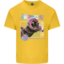 Born Aries Birthday Star Sign Kids T-Shirt Childrens Yellow