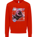 Born Aries Birthday Star Sign Mens Sweatshirt Jumper Bright Red