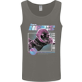 Born Aries Birthday Star Sign Mens Vest Tank Top Charcoal