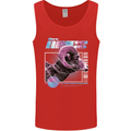 Born Aries Birthday Star Sign Mens Vest Tank Top Red