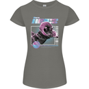 Born Aries Birthday Star Sign Womens Petite Cut T-Shirt Charcoal