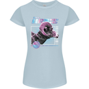 Born Aries Birthday Star Sign Womens Petite Cut T-Shirt Light Blue