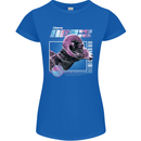 Born Aries Birthday Star Sign Womens Petite Cut T-Shirt Royal Blue