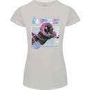 Born Aries Birthday Star Sign Womens Petite Cut T-Shirt Sports Grey