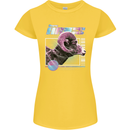 Born Aries Birthday Star Sign Womens Petite Cut T-Shirt Yellow