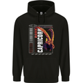 Born Capricorn Birthday Star Sign Childrens Kids Hoodie Black